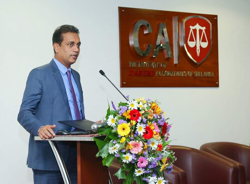 Mr. Heshana Kuruppu, Vice President of CA Sri Lanka