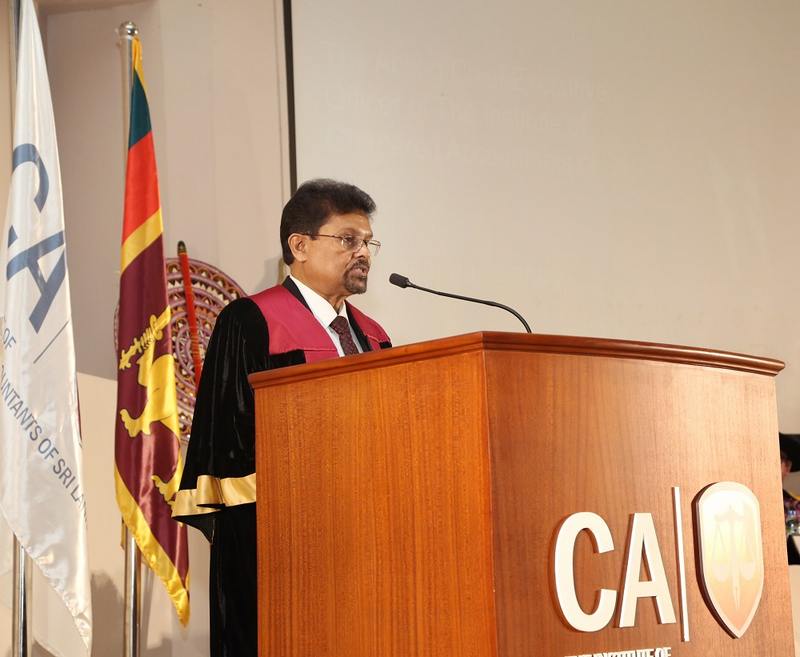 Mr. Prasanna Liyanage, Acting Chief Executive Officer of CA Sri Lanka