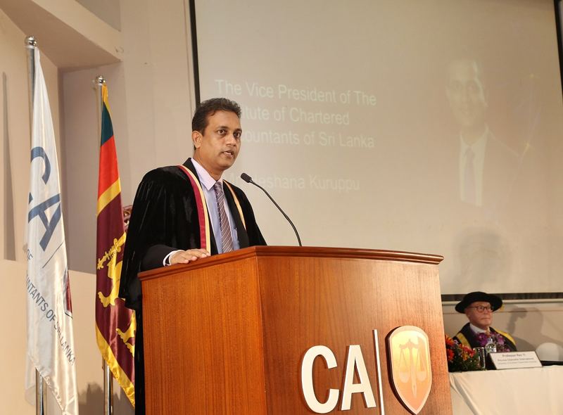Mr. Heshana Kuruppu, Vice President of CA Sri Lanka