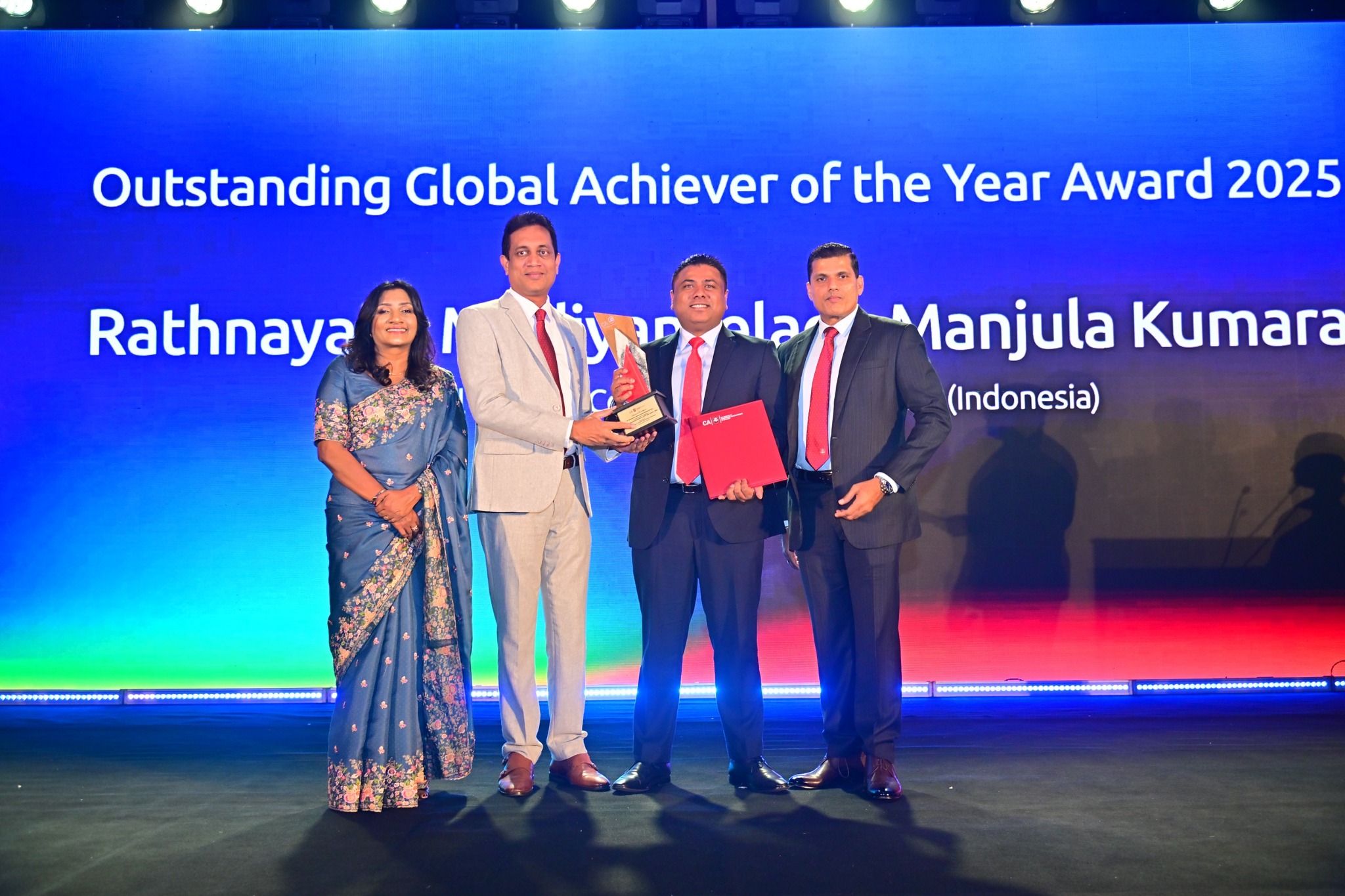 CA Sri Lanka Outstanding Global Achiever 2025